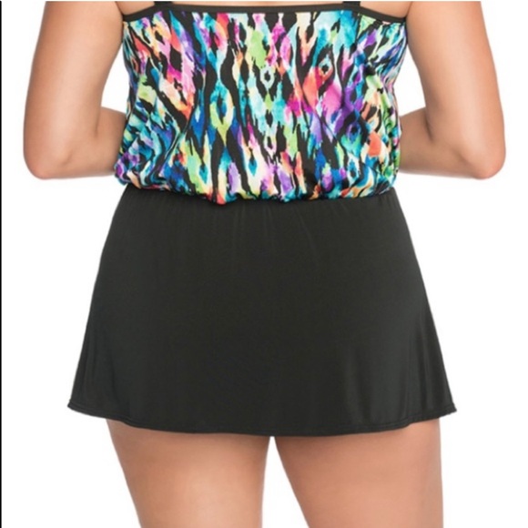 NWT- Longitude Tulum Blouson Swimdress- Size 16 - Picture 3 of 10